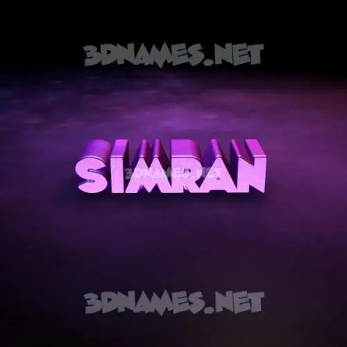simran in Big Purple style - 3D name wallpaper simran in Big Purple style - 3D name wallpaper