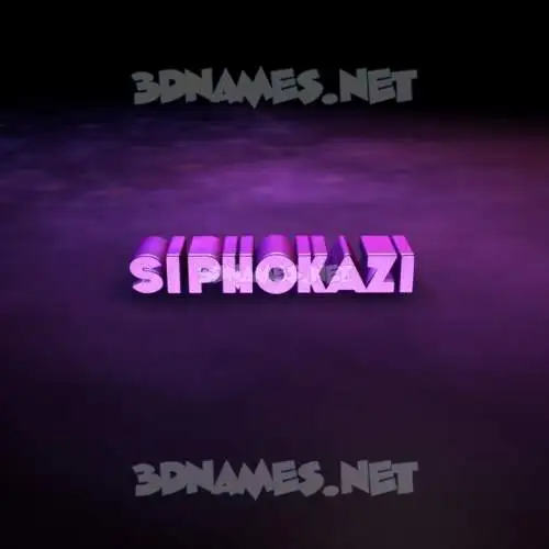 siphokazi in Big Purple style - 3D name wallpaper siphokazi in Big Purple style - 3D name wallpaper