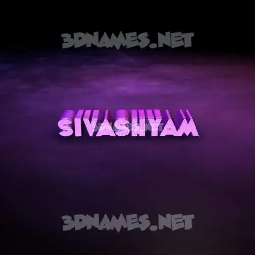 sivashyam in Big Purple style - 3D name wallpaper sivashyam in Big Purple style - 3D name wallpaper