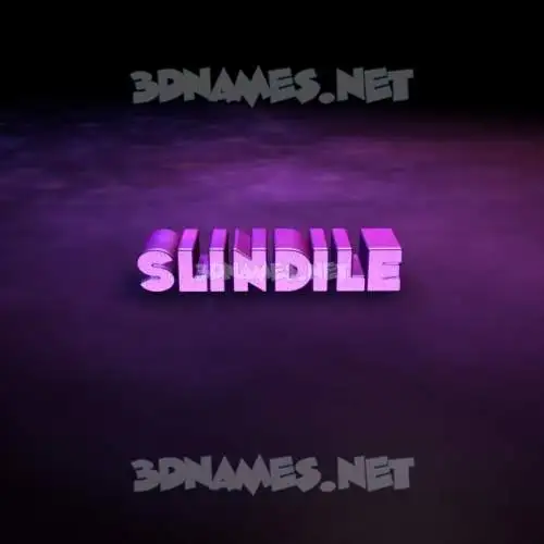 slindile in Big Purple style - 3D name wallpaper slindile in Big Purple style - 3D name wallpaper