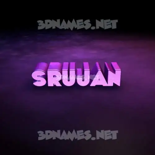 srujan in Big Purple style - 3D name wallpaper srujan in Big Purple style - 3D name wallpaper