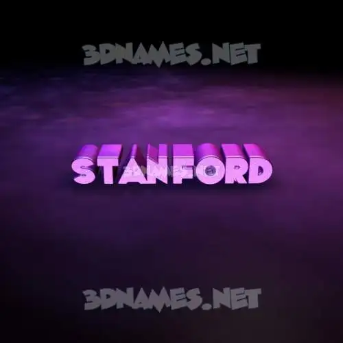 stanford in Big Purple style - 3D name wallpaper stanford in Big Purple style - 3D name wallpaper