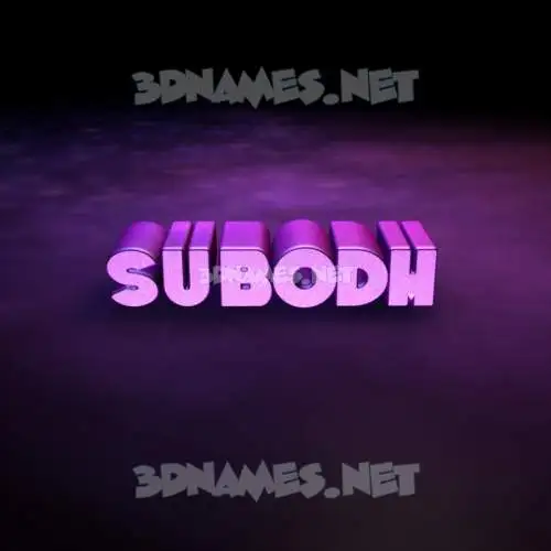 subodh in Big Purple style - 3D name wallpaper subodh in Big Purple style - 3D name wallpaper