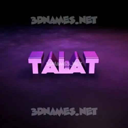 talat in Big Purple style - 3D name wallpaper talat in Big Purple style - 3D name wallpaper