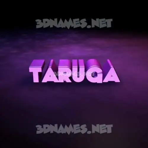 taruga in Big Purple style - 3D name wallpaper taruga in Big Purple style - 3D name wallpaper