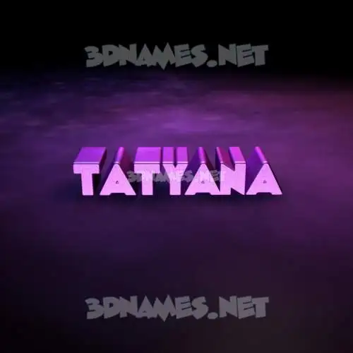 tatyana in Big Purple style - 3D name wallpaper tatyana in Big Purple style - 3D name wallpaper
