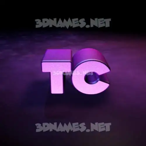 tc in Big Purple style - 3D name wallpaper tc in Big Purple style - 3D name wallpaper