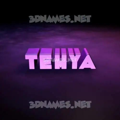 tehya in Big Purple style - 3D name wallpaper tehya in Big Purple style - 3D name wallpaper