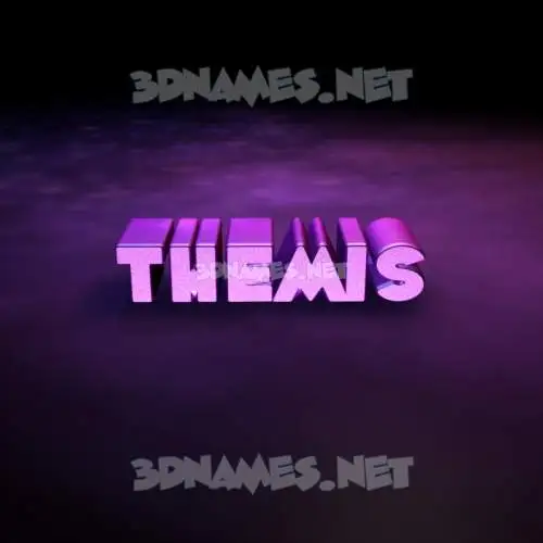 themis in Big Purple style - 3D name wallpaper themis in Big Purple style - 3D name wallpaper