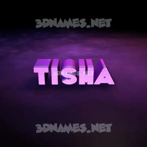 tisha in Big Purple style - 3D name wallpaper tisha in Big Purple style - 3D name wallpaper
