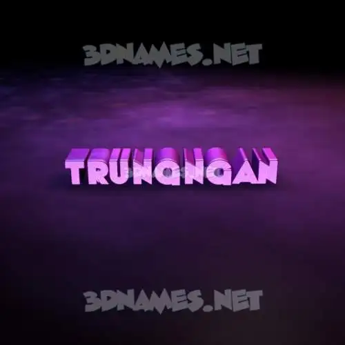 trungngan in Big Purple style - 3D name wallpaper trungngan in Big Purple style - 3D name wallpaper