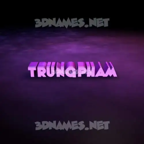 trungpham in Big Purple style - 3D name wallpaper trungpham in Big Purple style - 3D name wallpaper