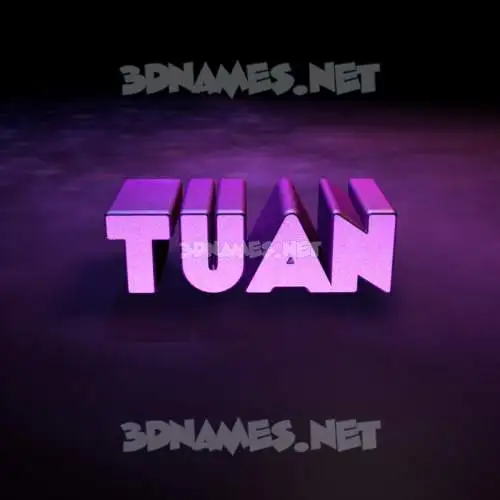 tuan in Big Purple style - 3D name wallpaper tuan in Big Purple style - 3D name wallpaper