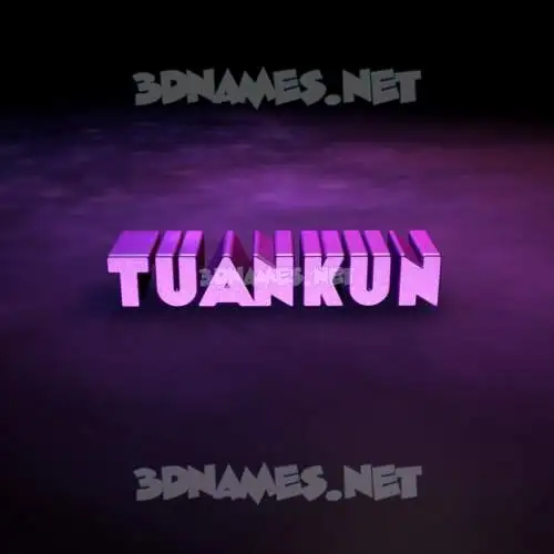 tuankun in Big Purple style - 3D name wallpaper tuankun in Big Purple style - 3D name wallpaper