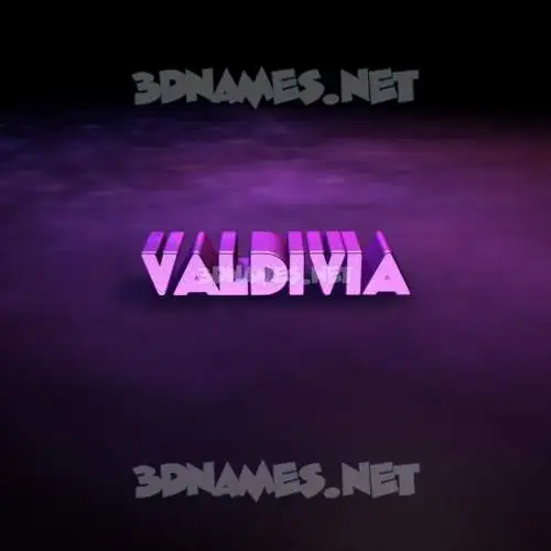 valdivia in Big Purple style - 3D name wallpaper valdivia in Big Purple style - 3D name wallpaper