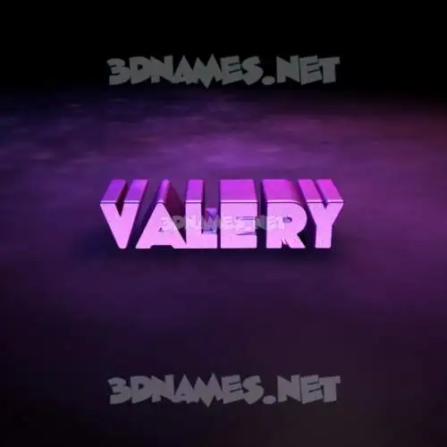 valery in Big Purple style - 3D name wallpaper valery in Big Purple style - 3D name wallpaper