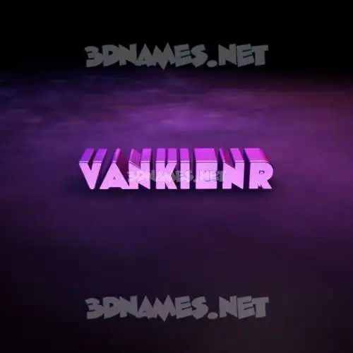 vankienr in Big Purple style - 3D name wallpaper vankienr in Big Purple style - 3D name wallpaper