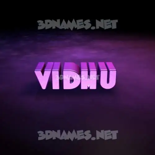 vidhu in Big Purple style - 3D name wallpaper vidhu in Big Purple style - 3D name wallpaper