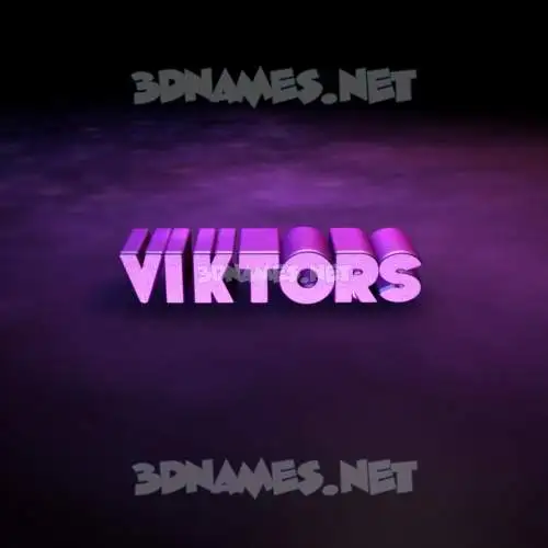 viktors in Big Purple style - 3D name wallpaper viktors in Big Purple style - 3D name wallpaper