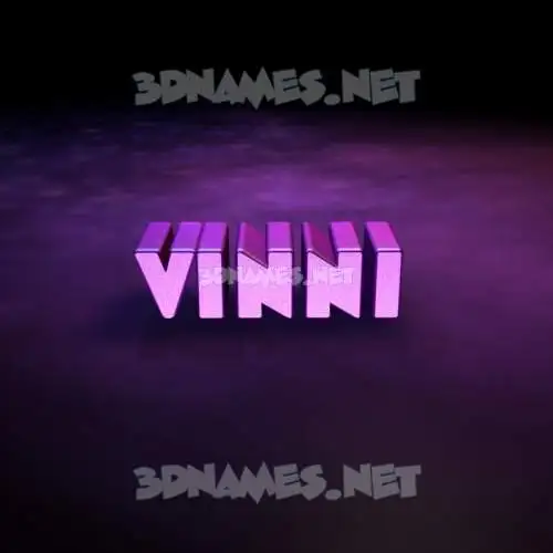 vinni in Big Purple style - 3D name wallpaper vinni in Big Purple style - 3D name wallpaper