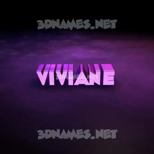 viviane in Big Purple style - 3D name wallpaper viviane in Big Purple style - 3D name wallpaper
