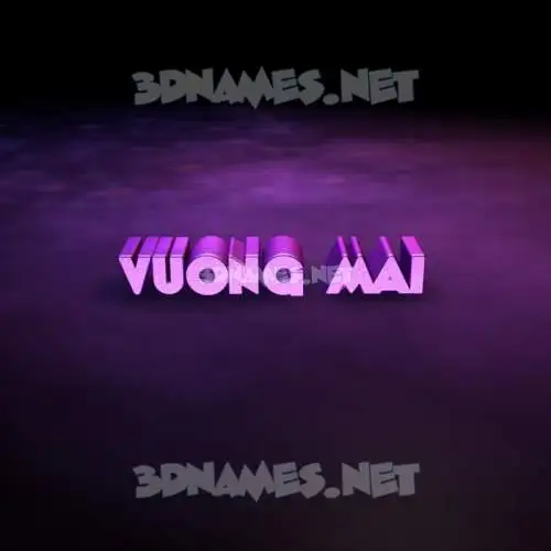 vuong mai in Big Purple style - 3D name wallpaper vuong mai in Big Purple style - 3D name wallpaper