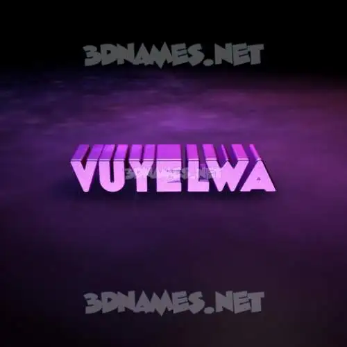 vuyelwa in Big Purple style - 3D name wallpaper vuyelwa in Big Purple style - 3D name wallpaper