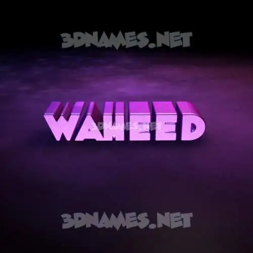 waheed in Big Purple style - 3D name wallpaper waheed in Big Purple style - 3D name wallpaper