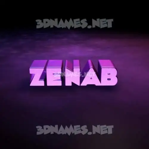 zenab in Big Purple style - 3D name wallpaper zenab in Big Purple style - 3D name wallpaper