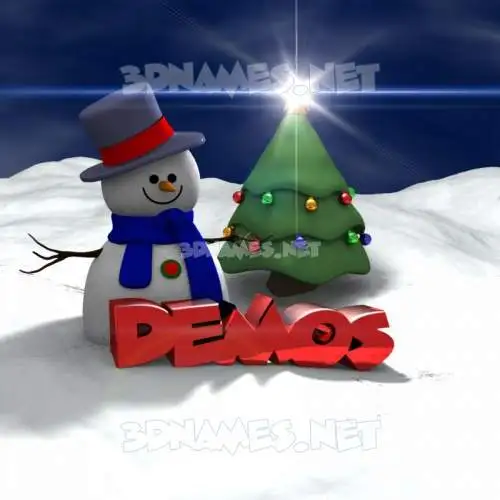 demos in Happy Xmas style - 3D name wallpaper demos in Happy Xmas style - 3D name wallpaper
