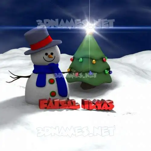 faisal ilyas in Happy Xmas style - 3D name wallpaper faisal ilyas in Happy Xmas style - 3D name wallpaper