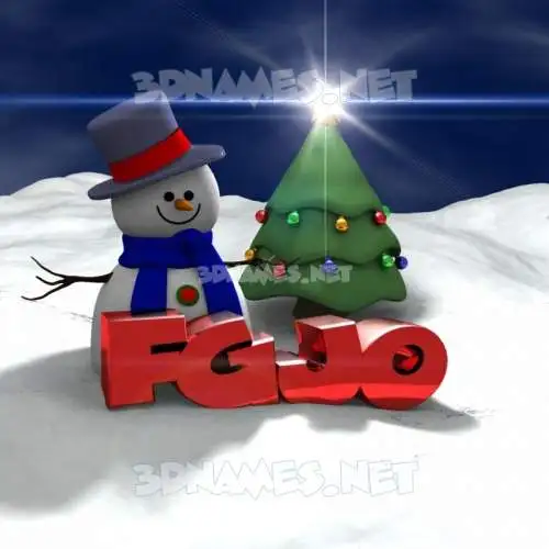 fgjo in Happy Xmas style - 3D name wallpaper fgjo in Happy Xmas style - 3D name wallpaper