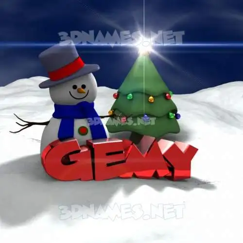 gemy in Happy Xmas style - 3D name wallpaper gemy in Happy Xmas style - 3D name wallpaper