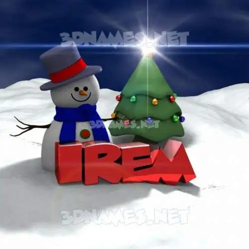 irem in Happy Xmas style - 3D name wallpaper irem in Happy Xmas style - 3D name wallpaper