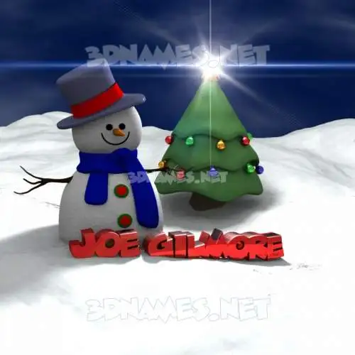 joe gilmore in Happy Xmas style - 3D name wallpaper joe gilmore in Happy Xmas style - 3D name wallpaper