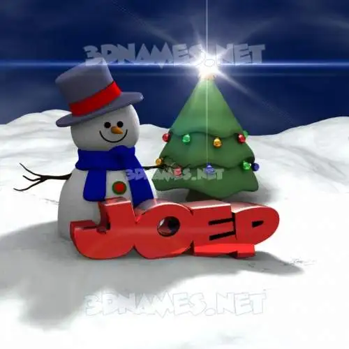 joep in Happy Xmas style - 3D name wallpaper joep in Happy Xmas style - 3D name wallpaper