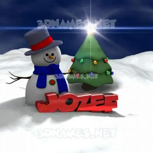 jozef in Happy Xmas style - 3D name wallpaper jozef in Happy Xmas style - 3D name wallpaper
