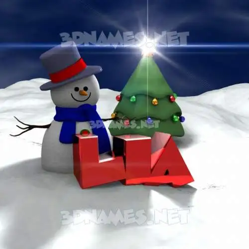 lia in Happy Xmas style - 3D name wallpaper lia in Happy Xmas style - 3D name wallpaper