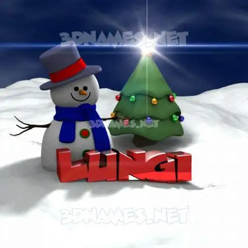 lungi in Happy Xmas style - 3D name wallpaper lungi in Happy Xmas style - 3D name wallpaper
