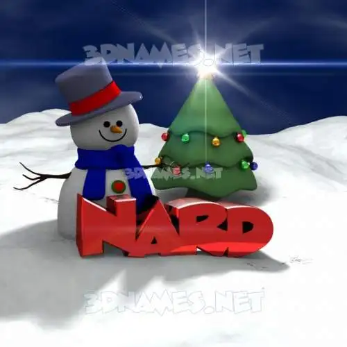 nard in Happy Xmas style - 3D name wallpaper nard in Happy Xmas style - 3D name wallpaper