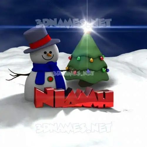 niamh in Happy Xmas style - 3D name wallpaper niamh in Happy Xmas style - 3D name wallpaper