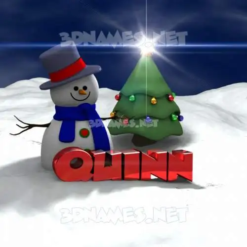 quinn in Happy Xmas style - 3D name wallpaper quinn in Happy Xmas style - 3D name wallpaper