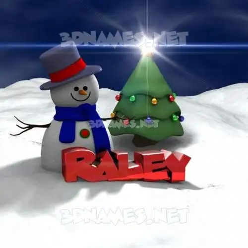 raley in Happy Xmas style - 3D name wallpaper raley in Happy Xmas style - 3D name wallpaper
