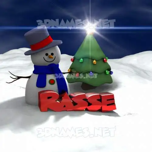 rasse in Happy Xmas style - 3D name wallpaper rasse in Happy Xmas style - 3D name wallpaper