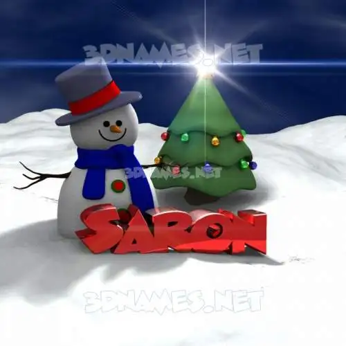 saron in Happy Xmas style - 3D name wallpaper saron in Happy Xmas style - 3D name wallpaper