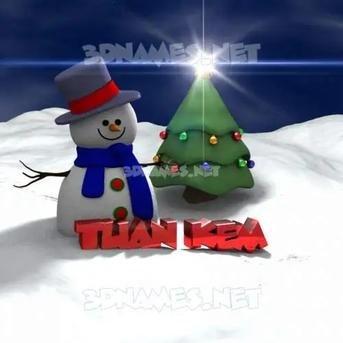 tuan kem in Happy Xmas style - 3D name wallpaper tuan kem in Happy Xmas style - 3D name wallpaper