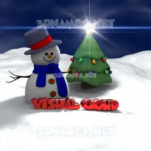 vishal goud in Happy Xmas style - 3D name wallpaper vishal goud in Happy Xmas style - 3D name wallpaper