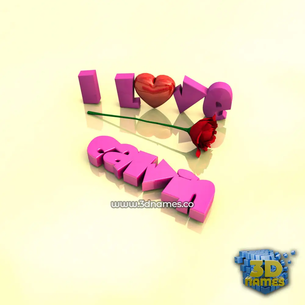 calvin in I Love ??? style - 3D name wallpaper calvin in I Love ??? style - 3D name wallpaper