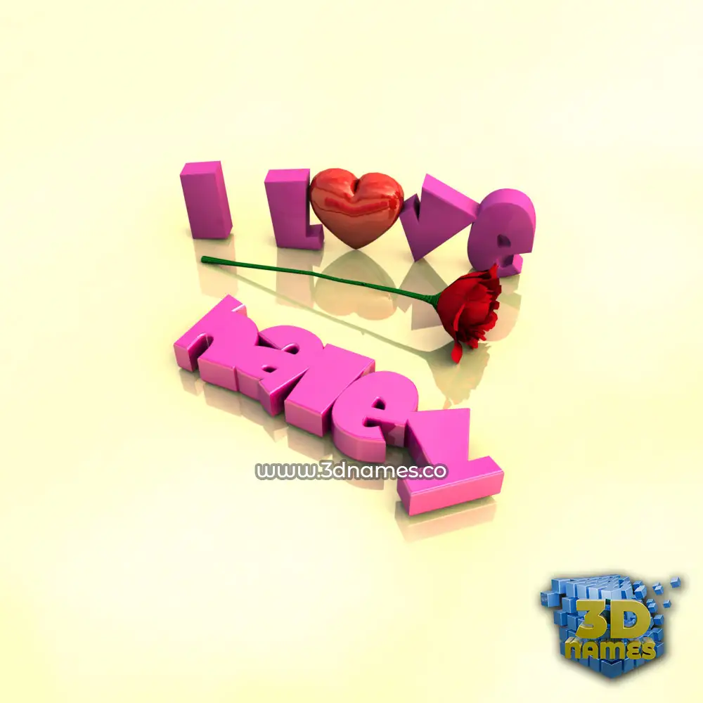 haley in I Love ??? style - 3D name wallpaper haley in I Love ??? style - 3D name wallpaper