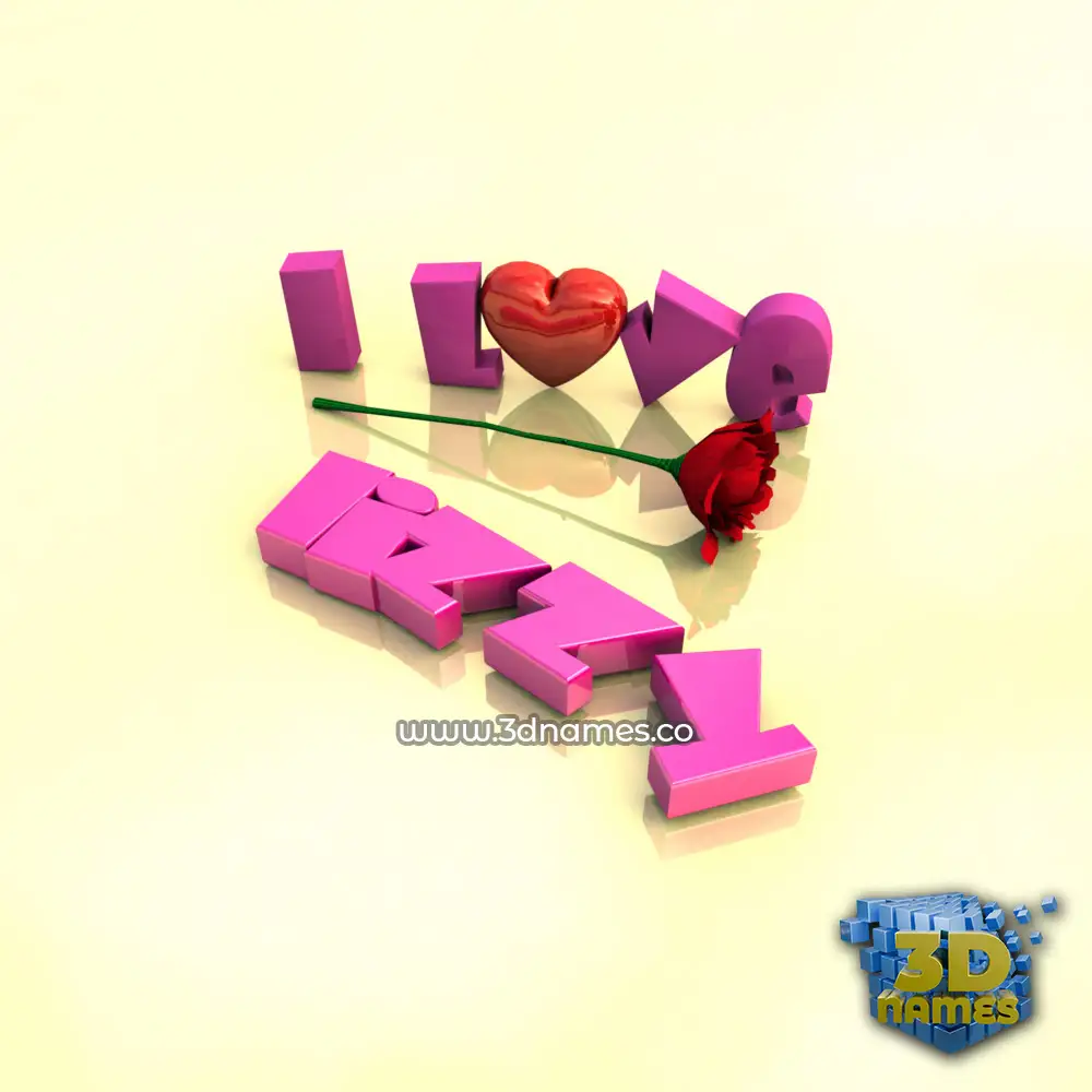 lizzy in I Love ??? style - 3D name wallpaper lizzy in I Love ??? style - 3D name wallpaper
